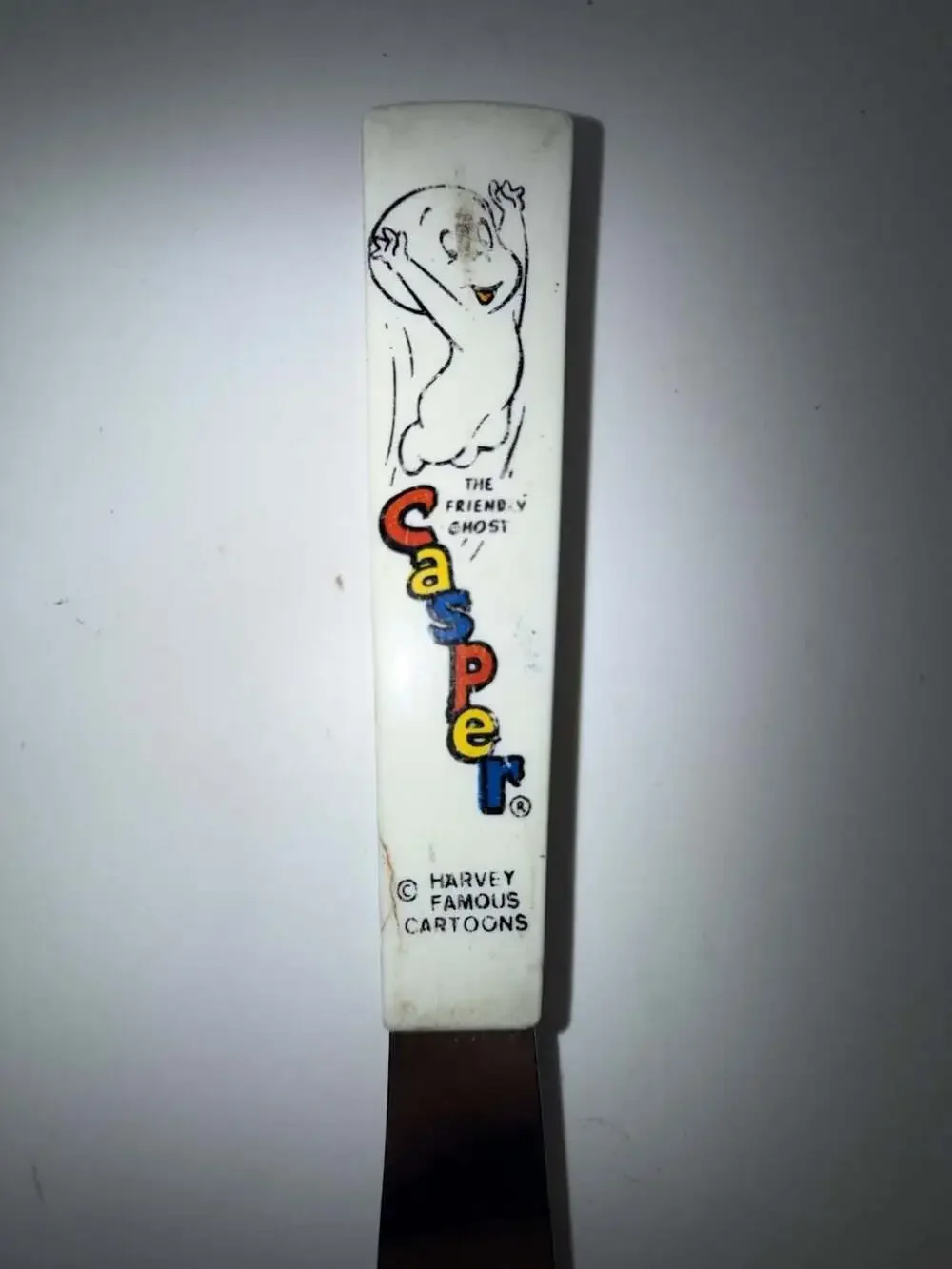 Vintage Casper The Friendly Ghost Stainless Steel Child's Dinner Knife by Quikut